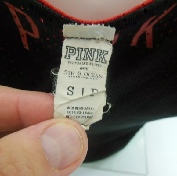 Rutgers University Pink Victoria Secrets Tank Top - Picture 6 of 6